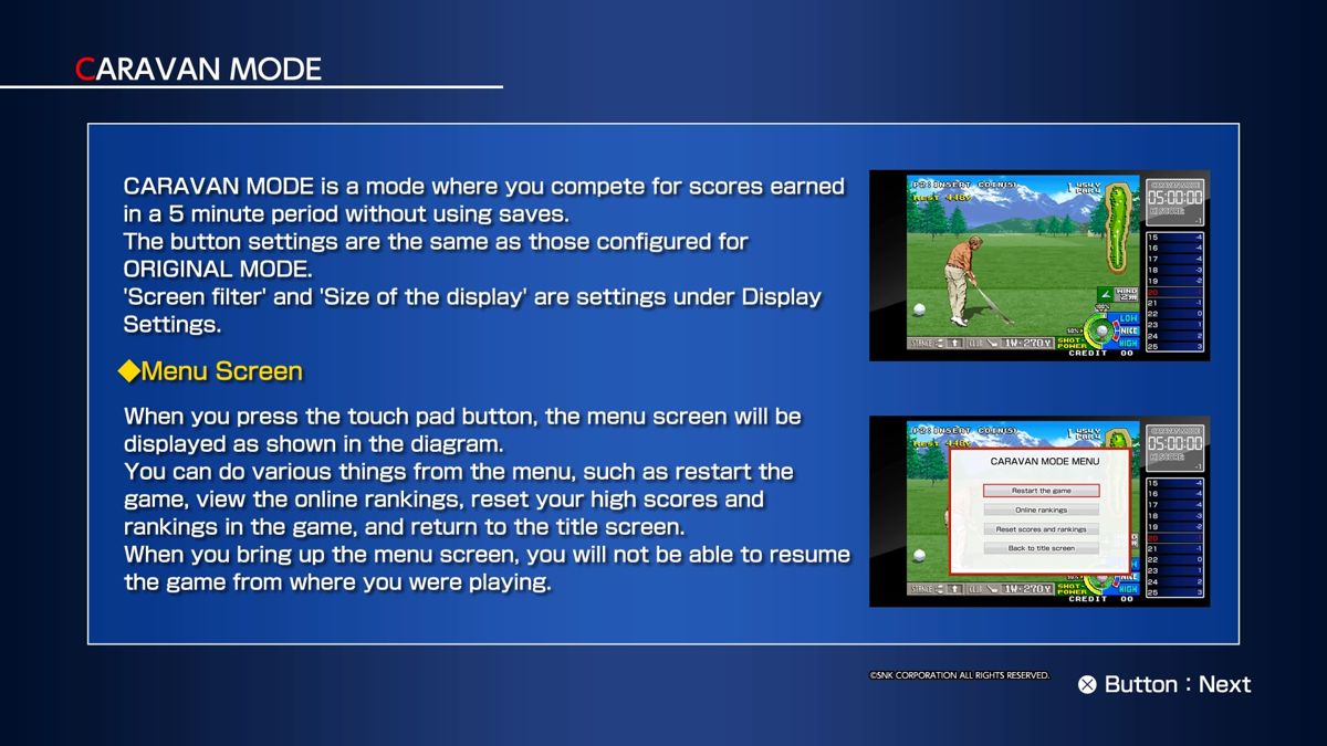 Neo Turf Masters screenshot 5 for Neo Geo CD